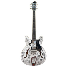 Load image into Gallery viewer, Hagström - Viking White Gloss med signaturer - Musik Utan Gränser