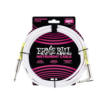 Ladda upp bild till gallerivisning, EB-6049 instrumentkabel 3m VIT rak/vinklad