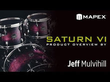 Load and play video in Gallery viewer, Mapex Saturn VI Series 5 pc Royal Purple Burst SR628XZXP