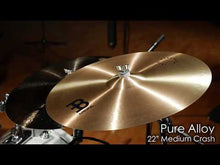 Ladda och spela upp video i Gallerivisaren, PA22MC 22" Pure Alloy Medium Crash