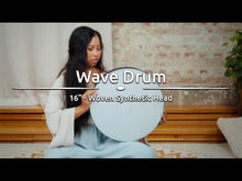 Load and play video in Gallery viewer, WD16WB-WH Energy Woven & Synthetic Head Wave Drum 16"