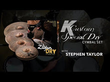Ladda och spela upp video i Gallerivisaren, K Custom Special Dry Cymbalpack - KCSP4681