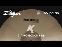 Load and play video in Gallery viewer, 21" K Zildjian - Projection Ride