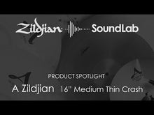 Ladda och spela upp video i Gallerivisaren, 16" A Medium Thin Crash