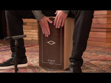 Load and play video in Gallery viewer, AETLBE Artisan Cajon Tango Line Brown Eucalyptus