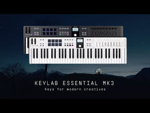 Ladda och spela upp video i Gallerivisaren, KeyLab Essential 49 Mk3 White