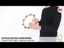 Load and play video in Gallery viewer, AE-ATA1S 10'' Artisan Ash Steel Jingles 1 row