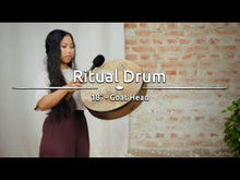Ladda och spela upp video i Gallerivisaren, Ritual Drum 18", Goat head RD18WB