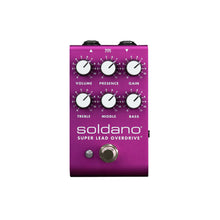 Load image into Gallery viewer, Soldano - SLO Overdrive pedal Custom Purple - Musik Utan Gränser