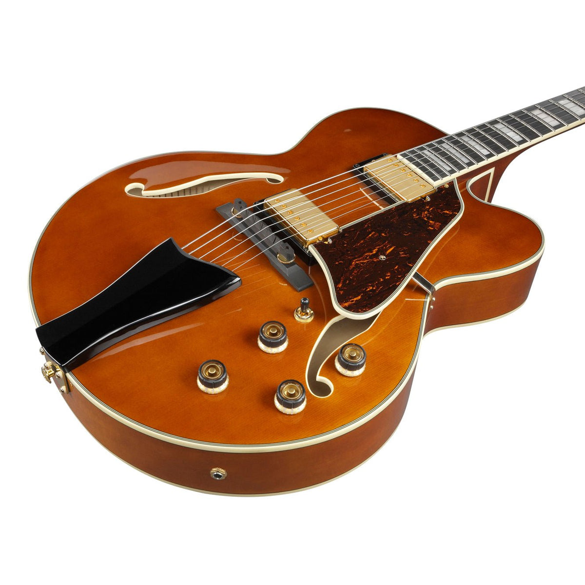 ギター 320design BG AF-60 AF95-DA Dark Amber Electric Guitar Artcore Expressionist - Music