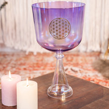 Load image into Gallery viewer, Meinl Sonic Energy - Crystal Singing Chalice Heart Chakra 20cm F3 - Musik Utan Gränser