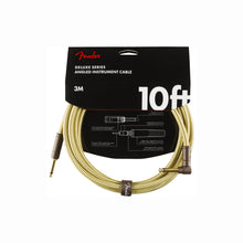 Ladda upp bild till gallerivisning, Fender - Deluxe Series Instrument Cable Straight/Angle 10' Tweed - Musik Utan Gränser