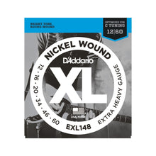 Ladda upp bild till gallerivisning, D'Addario - EXL148 012 - 060 (Drop C tuning) - Musik Utan Gränser