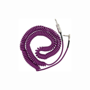 Hendrix Voodoo Child™ Coil Instrument Cable Straight/Angle 30' Purple - Musik Utan Gränser