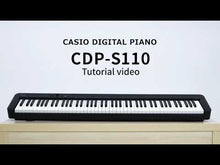 Ladda och spela upp video i Gallerivisaren, CDP-S110 svart