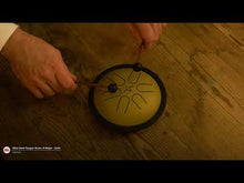 Ladda och spela upp video i Gallerivisaren, MSTD3G Mini Steel Tongue Drum B Major Gold
