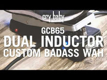 Load and play video in Gallery viewer, Cry Baby GCB65 Dual Inductor Wah