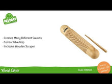 Ladda och spela upp video i Gallerivisaren, NINO555 Guiro i trä