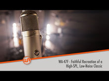 Ladda och spela upp video i Gallerivisaren, WA-47F Stormembrans mikrofon