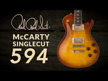 Load and play video in Gallery viewer, McCarty 594 Single Cut McCarty Tobacco Sunburst