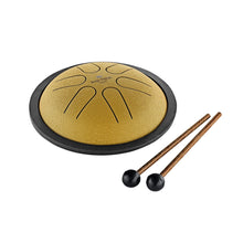 Ladda upp bild till gallerivisning, Meinl Sonic Energy - MSTD3G Mini Steel Tongue Drum B Major Gold - Musik Utan Gränser