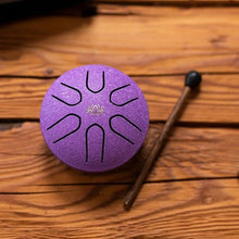 Ladda upp bild till gallerivisning, Meinl Sonic Energy - PSTD1PLF Pocket Steel Tongue Drum A Major Purple - Musik Utan Gränser