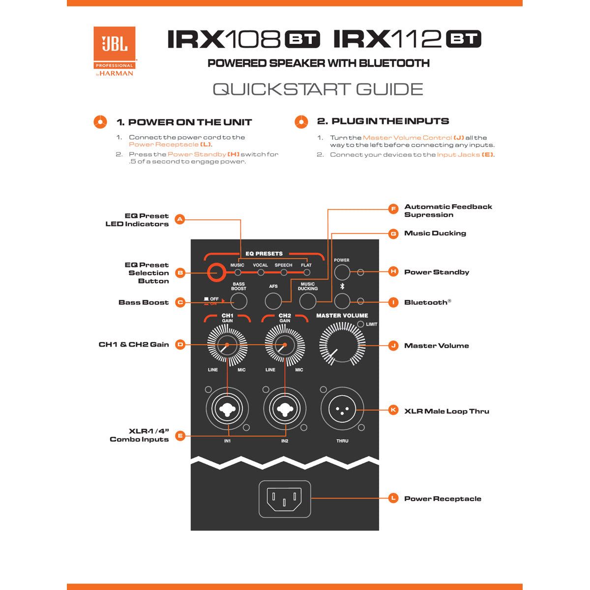 JBL - IRX108BT - Musik Utan Gränser 