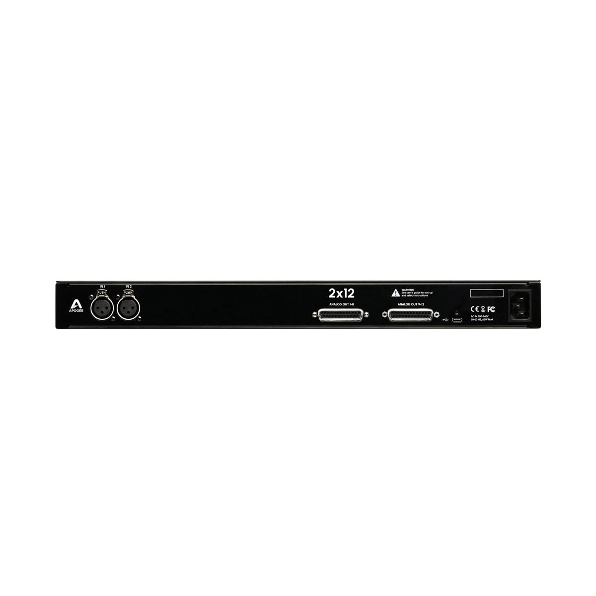 Apogee - Symphony Studio 2X12 USB-C ljudkort 2 in/12 ut DSP - Musik Utan Gränser 