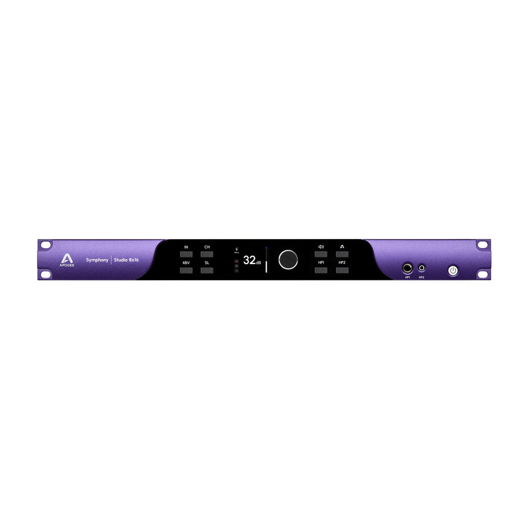 Apogee - Symphony Studio 8X16 USB-C ljudkort 8 in/16 ut DSP - Musik Utan Gränser 