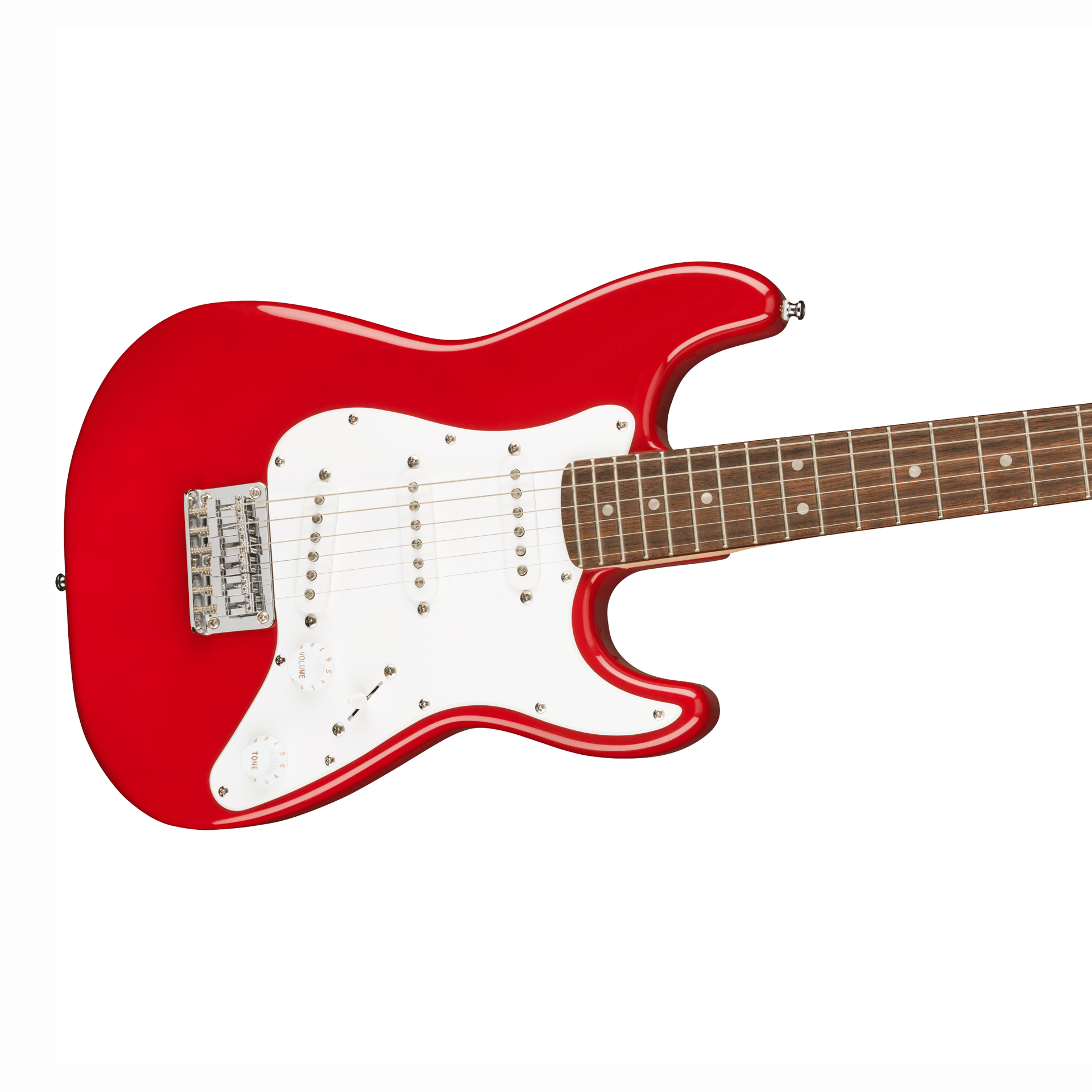 Squier by Fender - Mini Stratocaster® röd 3/4 - Musik Utan Gränser 