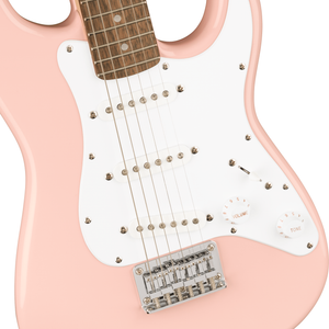 Mini Stratocaster Laurel Fingerboard Shell Pink