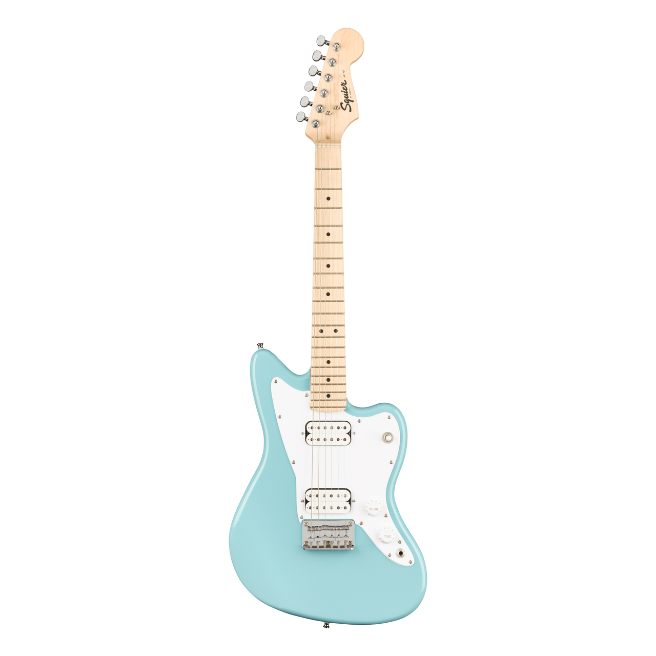 Squier by Fender - Mini Jazzmaster HH Maple Fingerboard Daphne Blue 3/4 - Musik Utan Gränser 