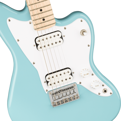Squier by Fender - Mini Jazzmaster HH Maple Fingerboard Daphne Blue 3/4 - Musik Utan Gränser 