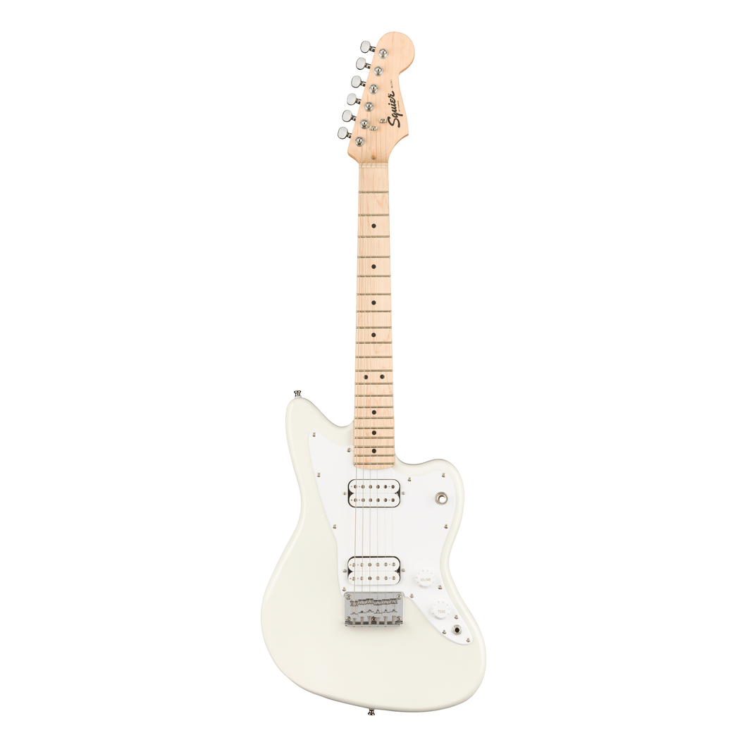 Mini Jazzmaster HH Maple Fingerboard Olympic White