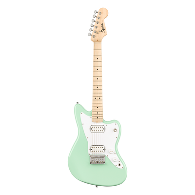 Squier by Fender - Mini Jazzmaster HH Maple Fingerboard Surf Green 3/4 - Musik Utan Gränser 