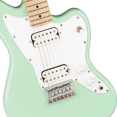 Squier by Fender - Mini Jazzmaster HH Maple Fingerboard Surf Green 3/4 - Musik Utan Gränser 
