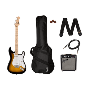 Sonic Stratocaster elgitarrpaket sunburst