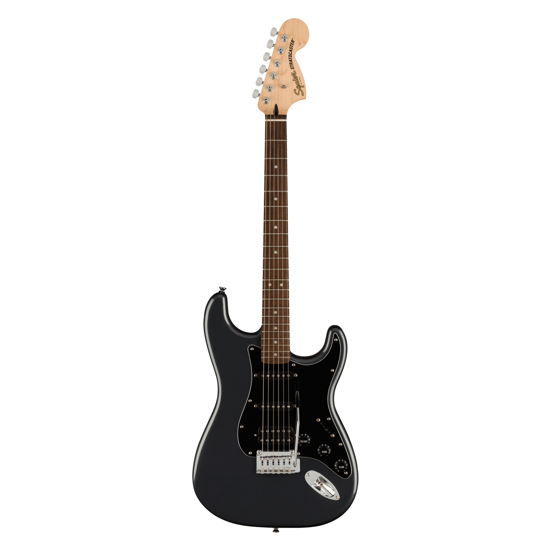 Squier by Fender - Affinity Series™ Stratocaster® HSS Pack Charcoal Frost Metallic - Musik Utan Gränser 