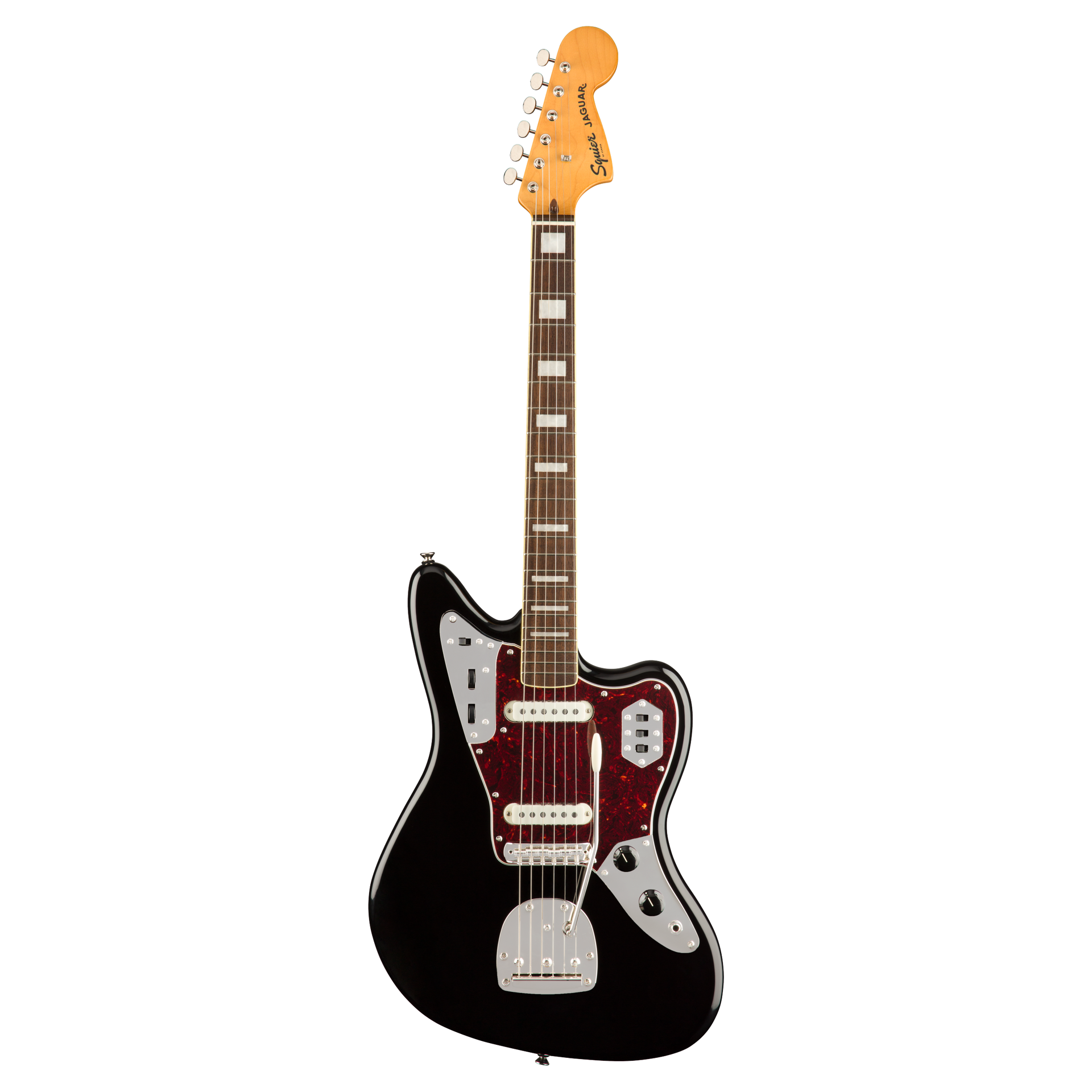 Squier by Fender - Classic Vibe 70s Jaguar Svart - Musik Utan Gränser 