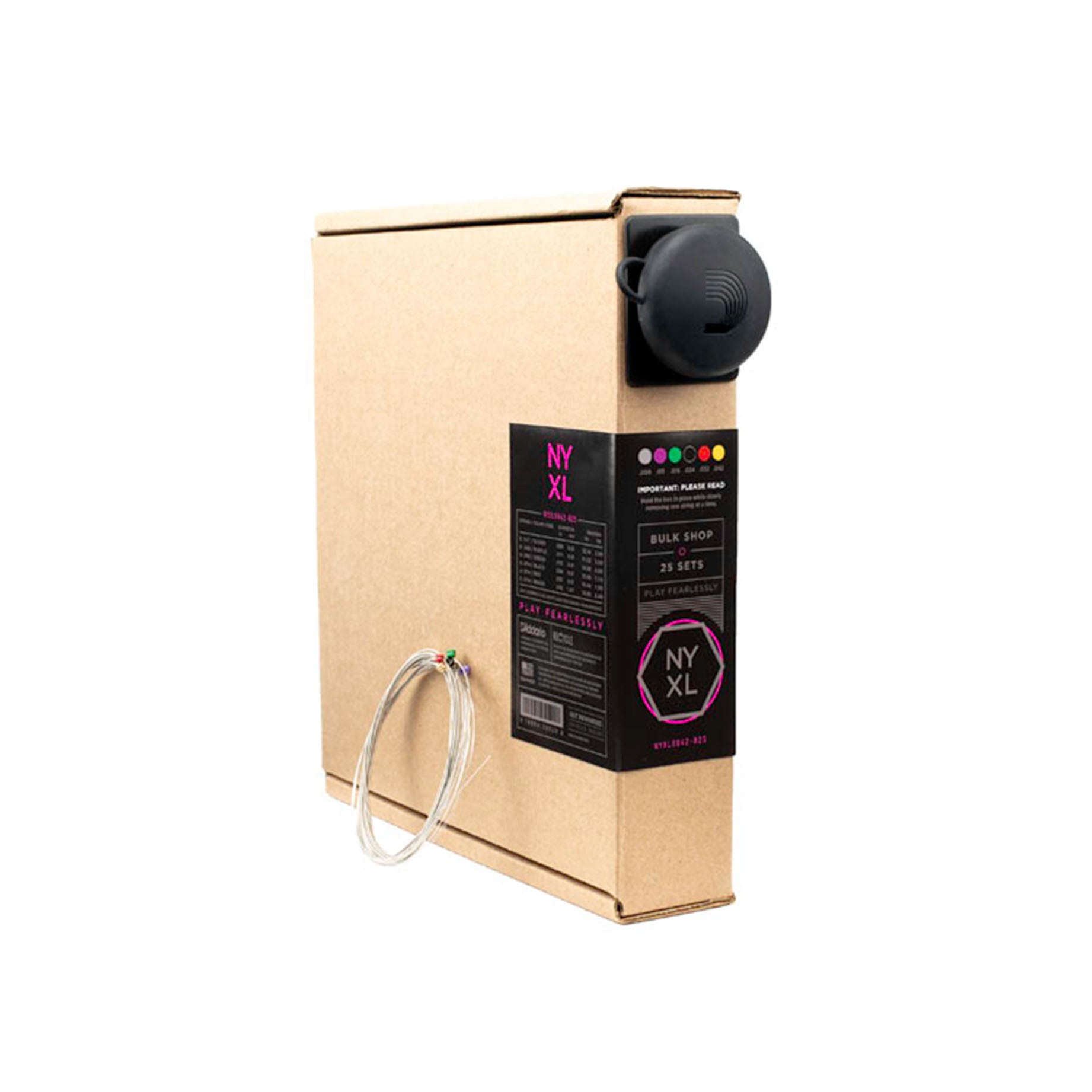 D'Addario - NYXL0942 Bulk 25-set - Musik Utan Gränser 