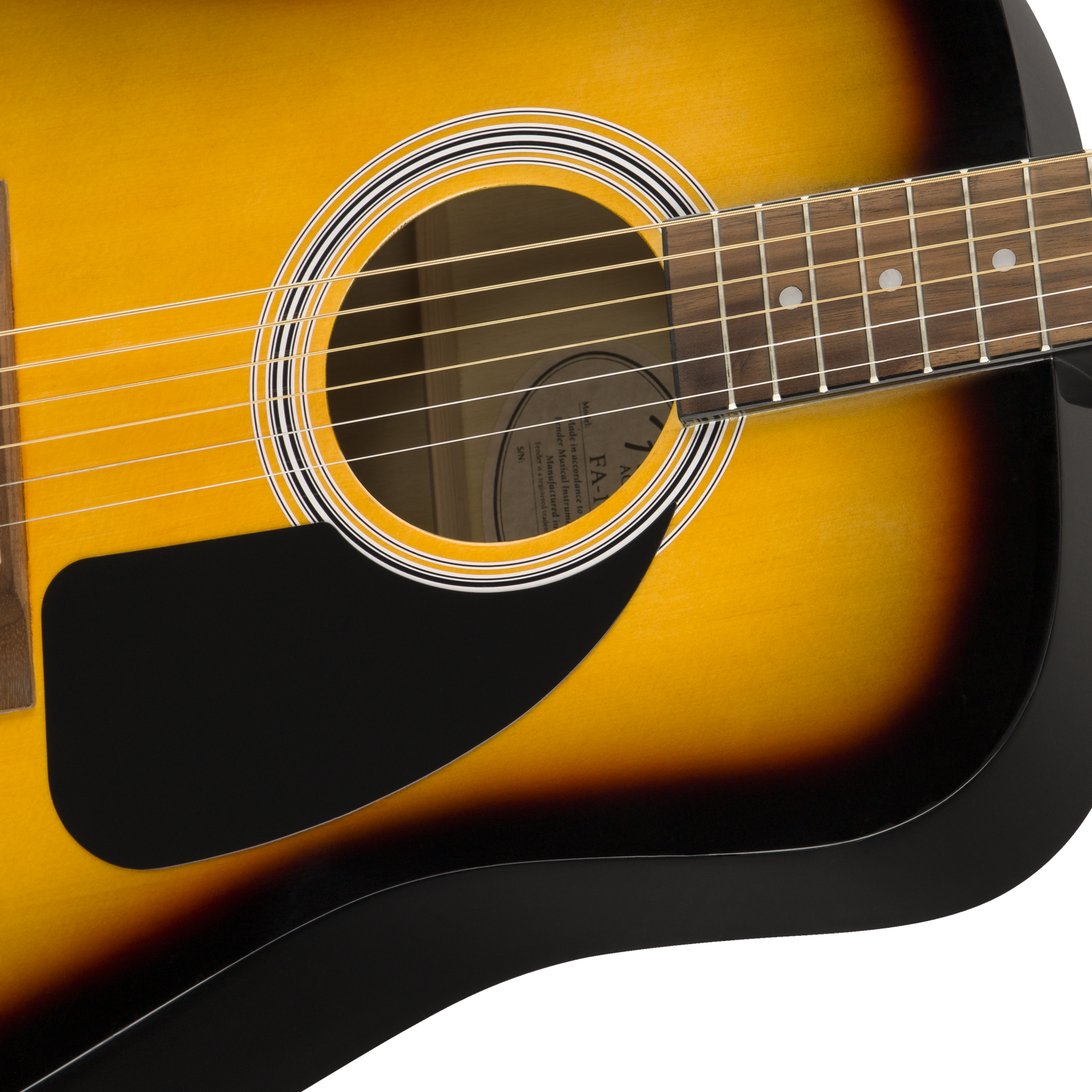 Fender - FA-115 Dreadnought Pack Sunburst Walnut - Musik Utan Gränser 