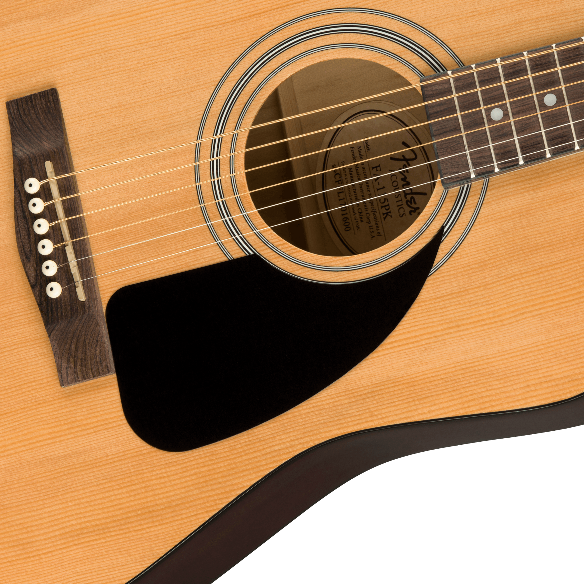 Fender - FA-115 Dreadnought Pack Natural Walnut - Musik Utan Gränser 