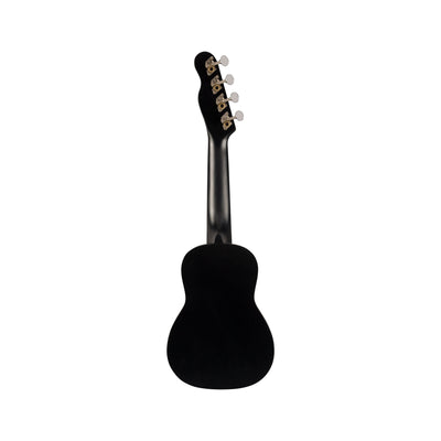 Venice Sopran Ukulele Svart