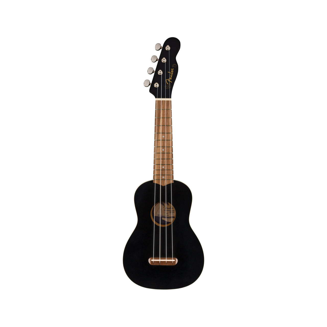 Venice Sopran Ukulele Svart