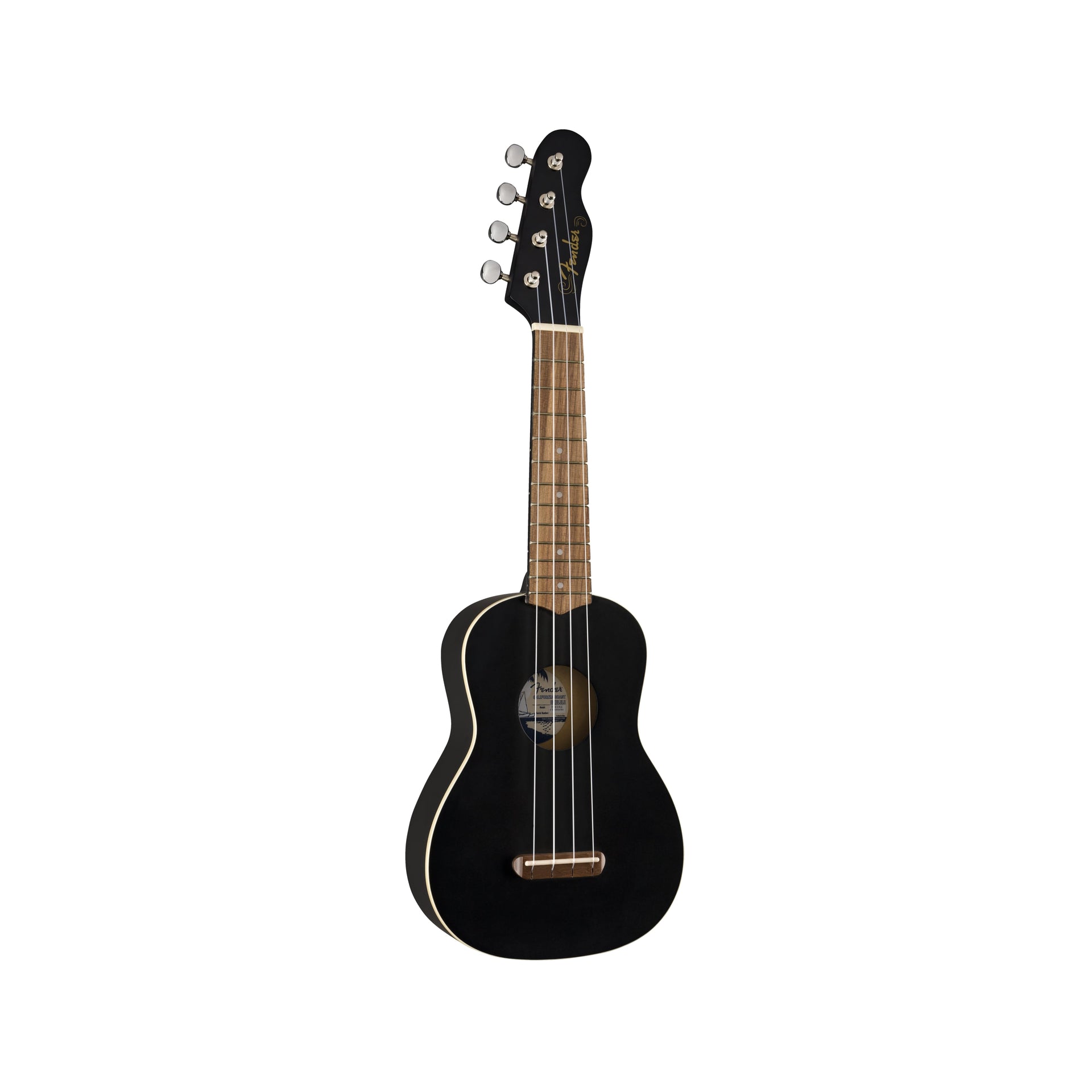 Venice Sopran Ukulele Svart