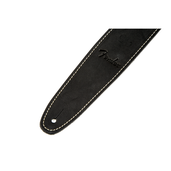 Fender - Ball Glove Leather Strap, Black, 2.5" - Musik Utan Gränser 