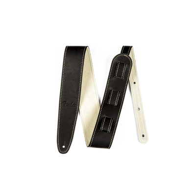 Fender - Ball Glove Leather Strap, Black, 2.5" - Musik Utan Gränser 