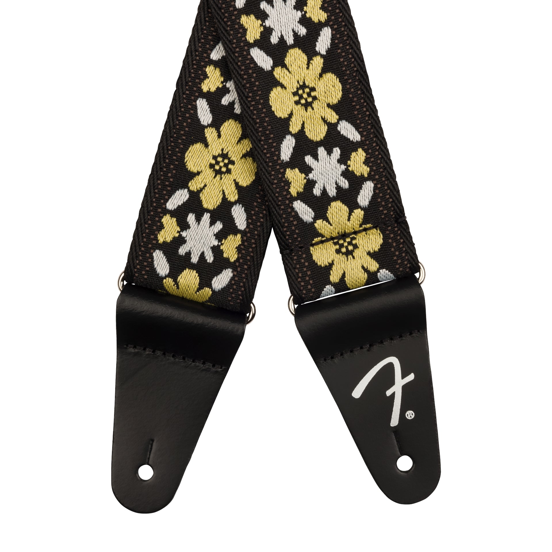 Pasadena Woven Strap Yellow Clover 2"
