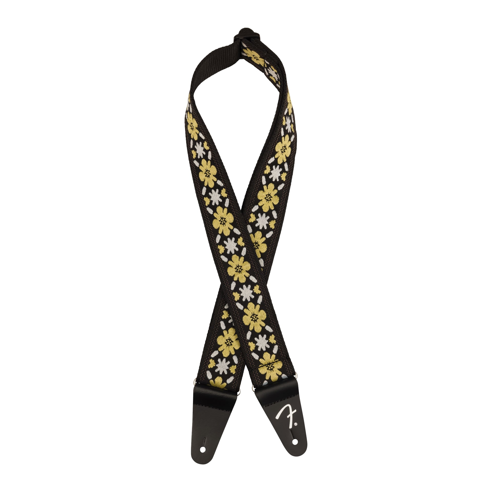 Pasadena Woven Strap Yellow Clover 2"