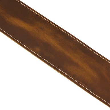 Fender - Broken-In Leather Strap Tan 2.5" - Musik Utan Gränser 